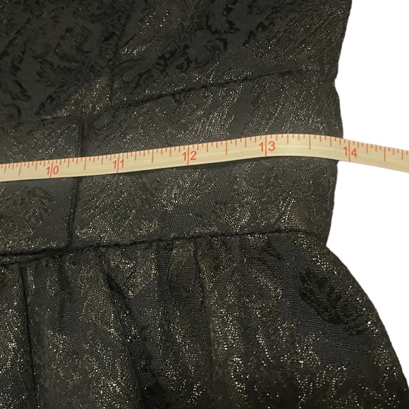 Francesca's Collection Navy Metallic Party / Holiday Dress - Picture 10 of 10